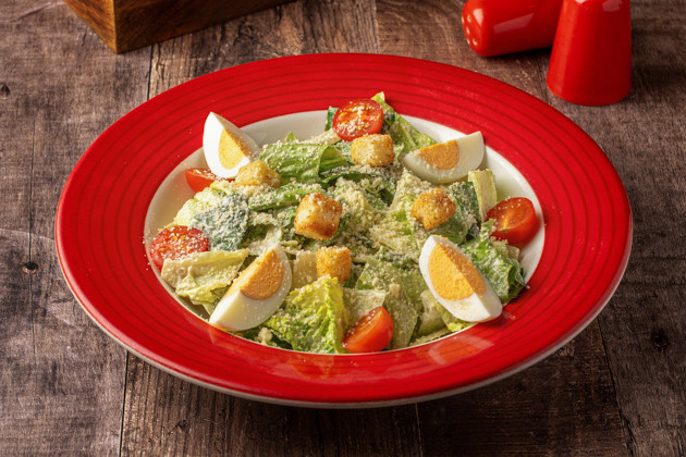 Салат Цезарь без курицы