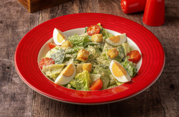 Салат Цезарь без курицы