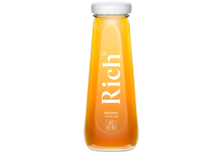 Сок Rich яблоко 200 мл