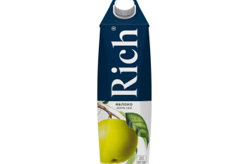 Сок Rich яблоко 1 л