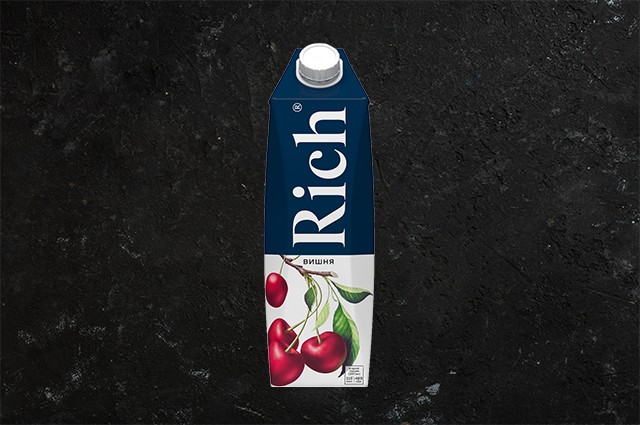 Сок RICH Вишневый 1 л Сок RICH Вишневый 1 л