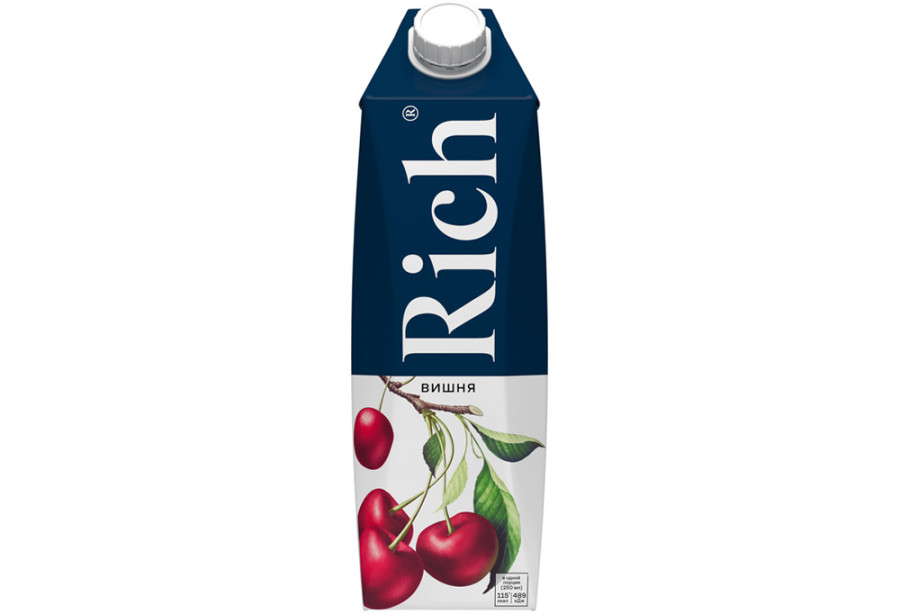 Сок Rich вишня 1 л