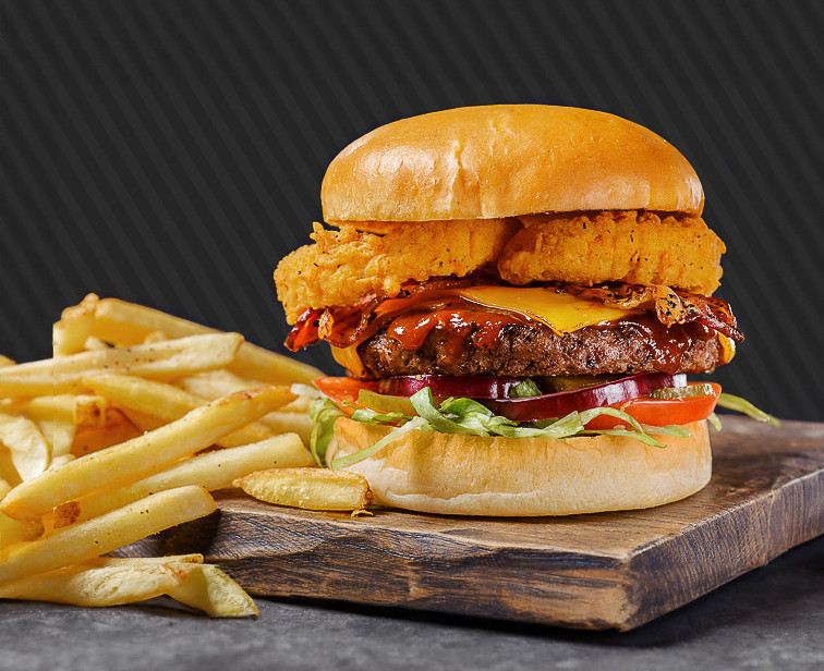 Барбекю бургер